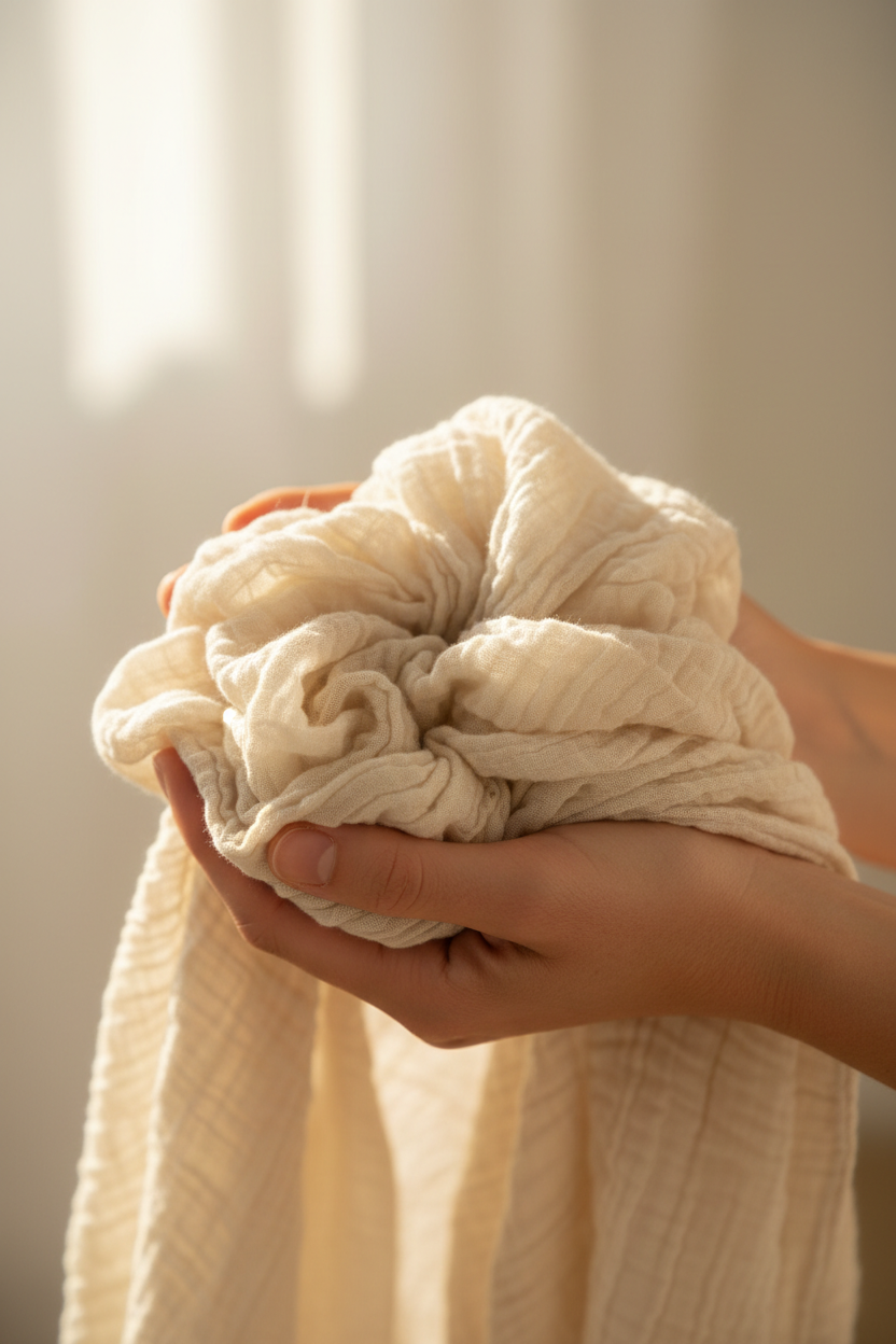 Musselin Haptik – Touch Experience